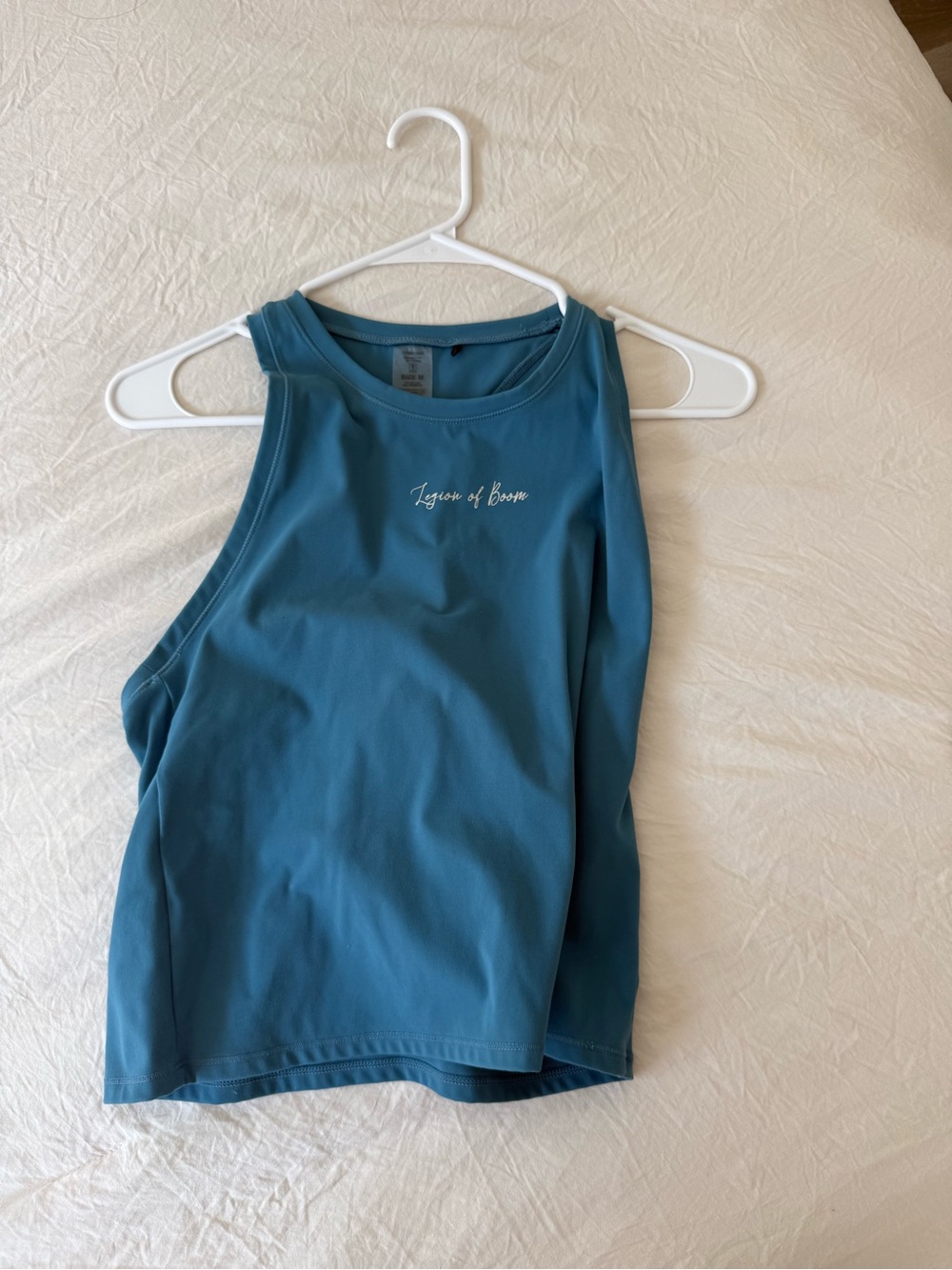 Laguna of Honor Teal High-Neck Women's Tank Top